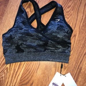 Gymshark Camo Seamless Sports Bra